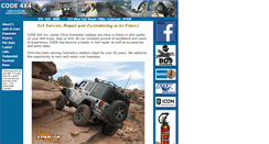 Desktop Screenshot of code4x4.com